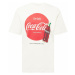 JACK & JONES Tričko 'COCA COLA DRINK'  zmiešané farby / biela