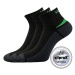 Ponožky VOXX Aston silproX čierne 3 páry 102274