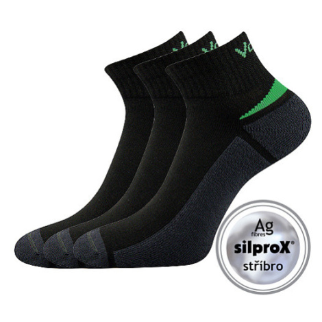 Ponožky VOXX Aston silproX čierne 3 páry 102274