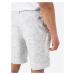 adidas Golf Športové nohavice  sivá / biela