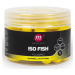 Mainline vyvážené boilie fluoro dumbell wafters iso fish 150 ml 12x15 mm - yellow