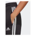 Adidas Teplákové nohavice Essentials 3-Stripes French Terry Wide Joggers IC8775 Čierna Regular F