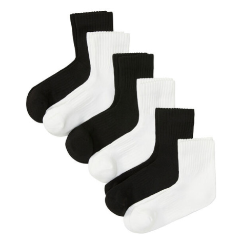 Športové ponožky s vnútorným froté na päte (6 ks v balení) bonprix