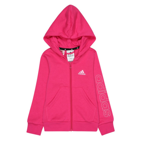Dievčenské mikiny so zapínaním Adidas
