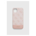 Puzdro na mobil Guess iPhone 11 6,1" / Xr ružová farba