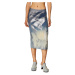 Sukňa Diesel M-Ilan Skirt Faded Denim