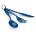 Príbor GSI Outdoors Tekk Cutlery Set Farba: modrá