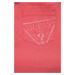 Dievčenské rifľové šaty Guess ružová farba, mini, rovný strih