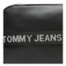 Tommy Jeans Kozmetická taštička Tjm Essential Leather Washbag AM0AM11425 Čierna