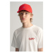 ŠILTOVKA GANT SHIELD COTTON TWILL CAP BRIGHT RED