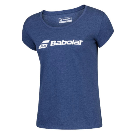 Dámské tričko Babolat Exercise Tee Blue S