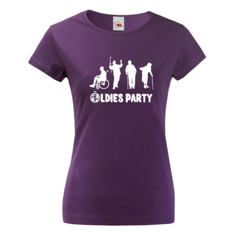 Dámske tričko OLDIES PARTY - s dopravou len za 2,23 Euro