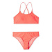 O'Neill ESSENTIAL BIKINI Dievčenské dvojdielne plavky, oranžová, veľkosť