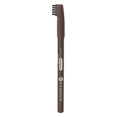 Essence  Eyebrow Designer Eyebrow Brush Pencil - 02 Browny Brows  Líčenie obočia Hnedá