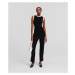 Sveter Karl Lagerfeld Knit Tank Top Black