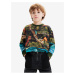 Blue-green boys' sweatshirt Desigual Newman - Boys