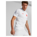 Biele pánske športové tričko Puma SKS