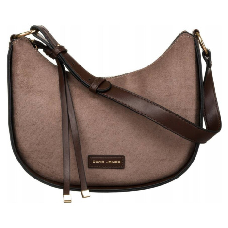 DAVID JONES HNEDÁ ELEGANTNÁ CROSSBODY KABELKA CM6542