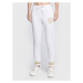 Versace Jeans Couture Teplákové nohavice V-Emblem 73HAAT07 Biela Slim Fit