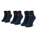Levi's® Súprava 3 párov vysokých pánskych ponožiek 37157-0178 Tmavomodrá