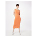 Calvin Klein Jeans Šaty  oranžová / biela