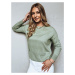 MOLLY ladies sweater light green Dstreet