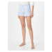 Lauren Ralph Lauren Pyžamové nohavice  svetlomodrá / biela