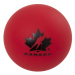 HOCKEY CANADA HOCKEY BALL HARD Hokejbalová loptička, červená, veľkosť
