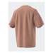 Adidas Tričko Lounge T-Shirt IC4106 Hnedá Loose Fit
