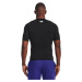 Tričko Under Armour Hg Armour Comp SS Black/ White XXXL