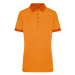 James&amp;Nicholson Dámska polokošeľa JN705 Orange Melange