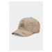 Rebel Youth Curved Cap beige camo