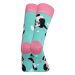 Veselé bambusové ponožky Dedoles Panda a srdiečka (D-U-SC-RS-C-B-1547) M