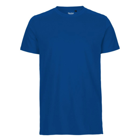 Neutral Pánske tričko Fit z organickej Fairtrade bavlny - Kráľovská modrá