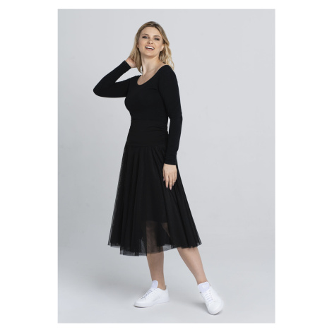 Kalite Look Sukňa 150 Tiulove Black