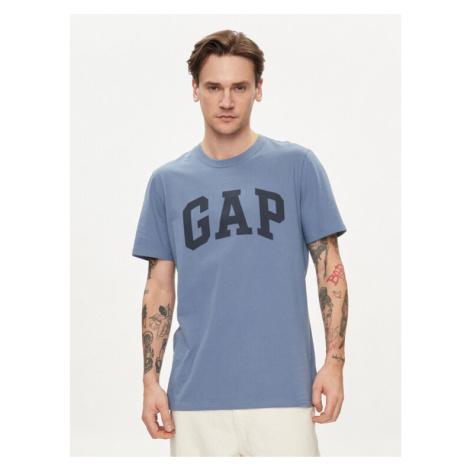 Gap Tričko 856659-02 Modrá Regular Fit