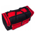 Červeno-čierna veľká cestovná taška na rameno &quot;Giant&quot; - veľ. XL