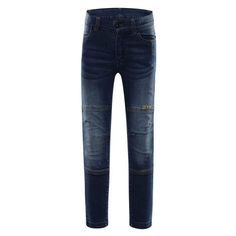 Kids pants jeans ALPINE PRO CHIZOBO 2 estate blue