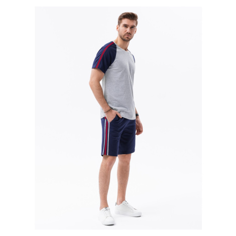 Ombre Clothing Men's set t-shirt + shorts