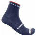 Castelli Rosso Corsa Pro 9 Sock Belgian Blue S/M Cyklo ponožky