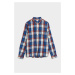 KOŠEĽA GANT REG. CHECK FLANNEL SHIRT BOLD BLUE