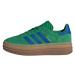 ADIDAS ORIGINALS Nízke tenisky 'Gazelle Bold'  modrá / zlatá / zelená