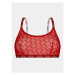 Guess Podprsenka Bralette O3BC16 KBXA0 Červená