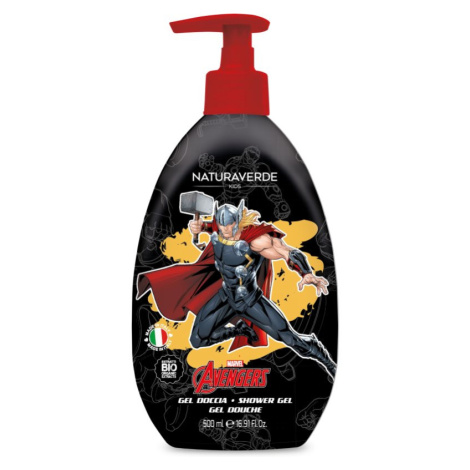 Marvel Avengers Shower Gel čistiaci sprchový gél pre deti Organic Calendula and Chamomile extrac