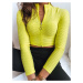 Women's blouse FITKICK yellow Dstreet