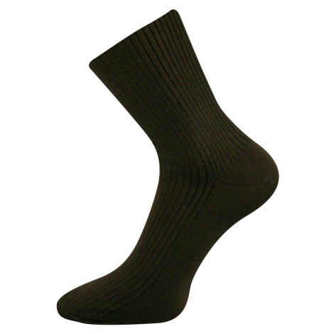 Boma Viktor Pánske ponožky s extra voľným lemom - 3 páry BM000000624700100173 hnedá