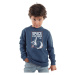 Denokids Space Explorer Boy Indigo Sweatshirt