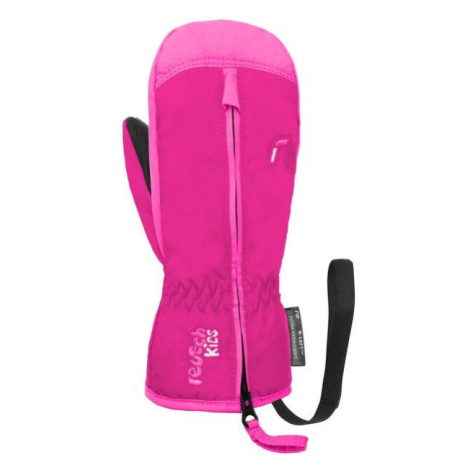 Detské zimné rukavice REUSCH Ben s jedným prstom zateplené ružové (62/85/408/3329)