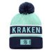 Seattle Kraken zimná čiapka Traditional Navy-Icy Blue