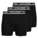 JACK & JONES Boxerky  čierna / biela